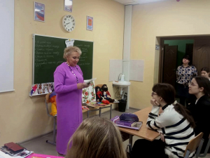 Встреча школьников с удивительным человеком: о жизни, о профессии, о творчестве