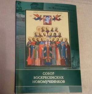 О книге &laquo;Собор воскресенских новомучеников&raquo;